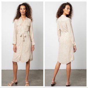 RAILS Alix Reptile Shirt Dress NWT Sz XS